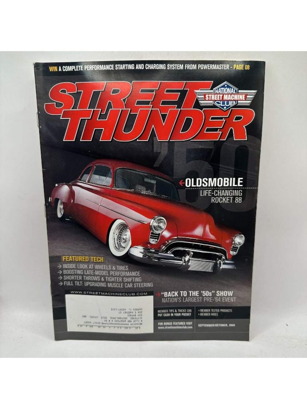 Street Thunder Magazine September/October 2008 Oldsmobile Rocket 88 Feature